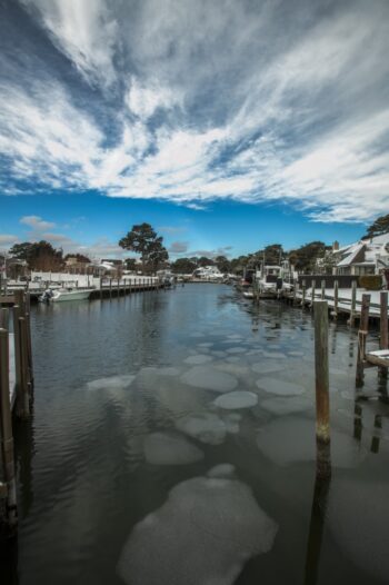 Snow Day on the Lynnhaven River Image ID: 458