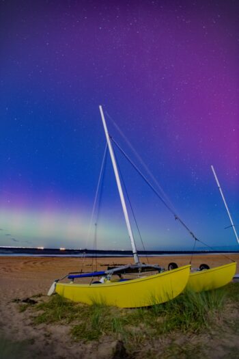 Northern lights (Aurora Borealis) Image ID: 586